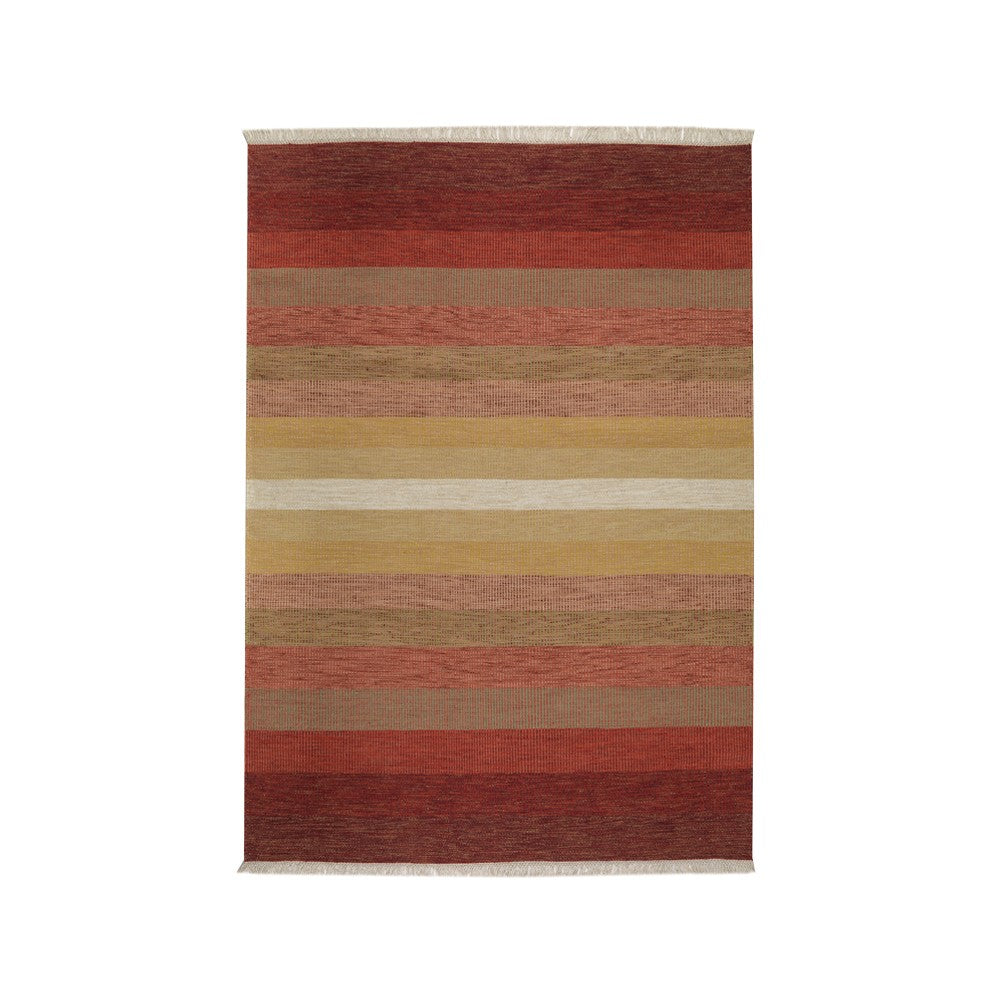 Kateha Tofta wave Teppich Rot, 170x240 cm