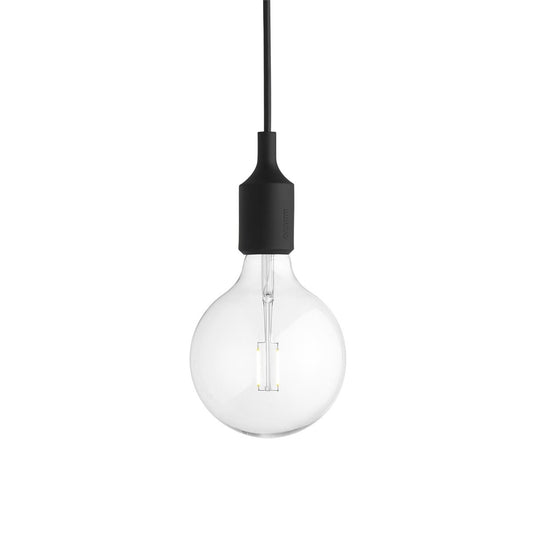 Muuto E 27 Lamp Pendelleuchte Schwarz