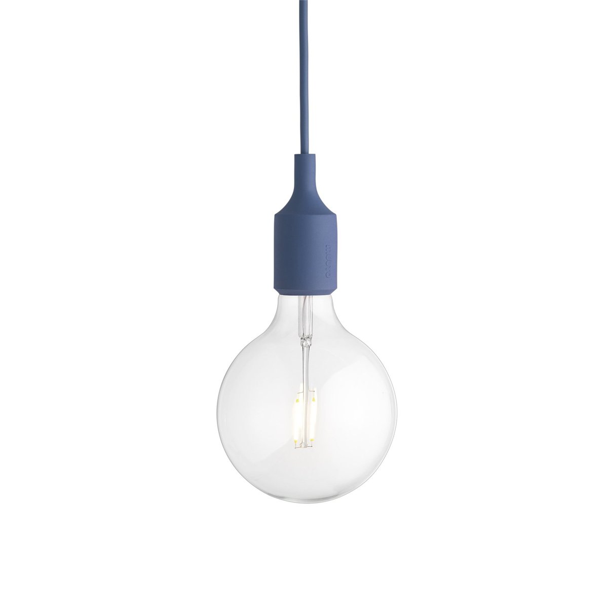 Muuto E 27 Lamp Pendelleuchte Pale blue