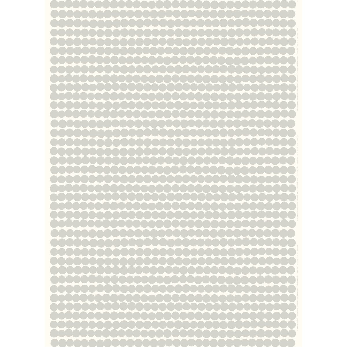 Marimekko Räsymatto oilcloth light grey