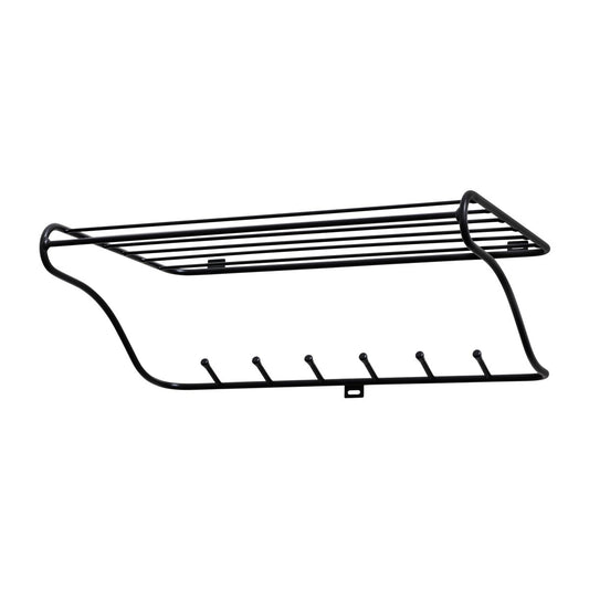 Maze Hat rack shelf black