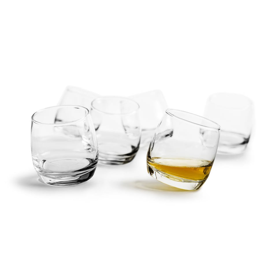 Sagaform Bar Whiskeyglas 6er Pack 6er Pack