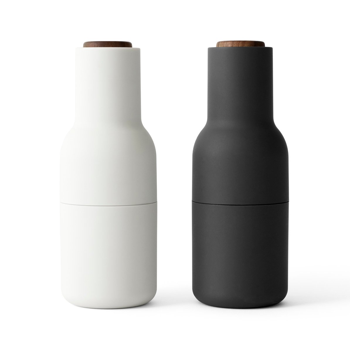 Audo Copenhagen Bottle Grinder Gewürzmühle 2er Pack Ash-carbon