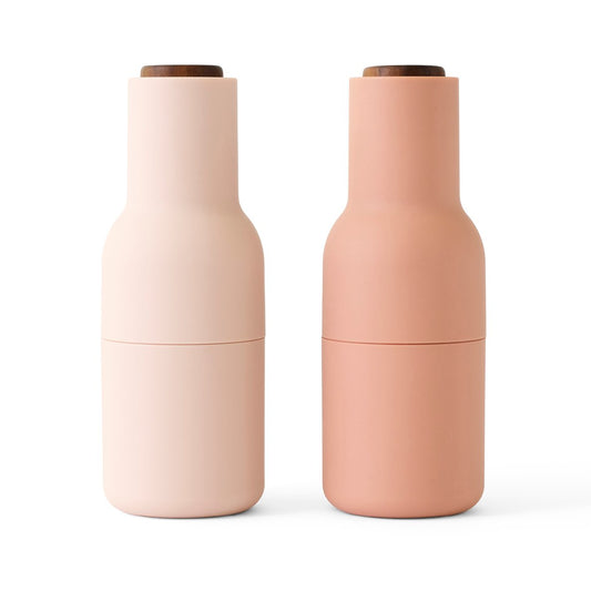 Audo Copenhagen Bottle Grinder kryddkvarn 2-pack Nudes-valnöt