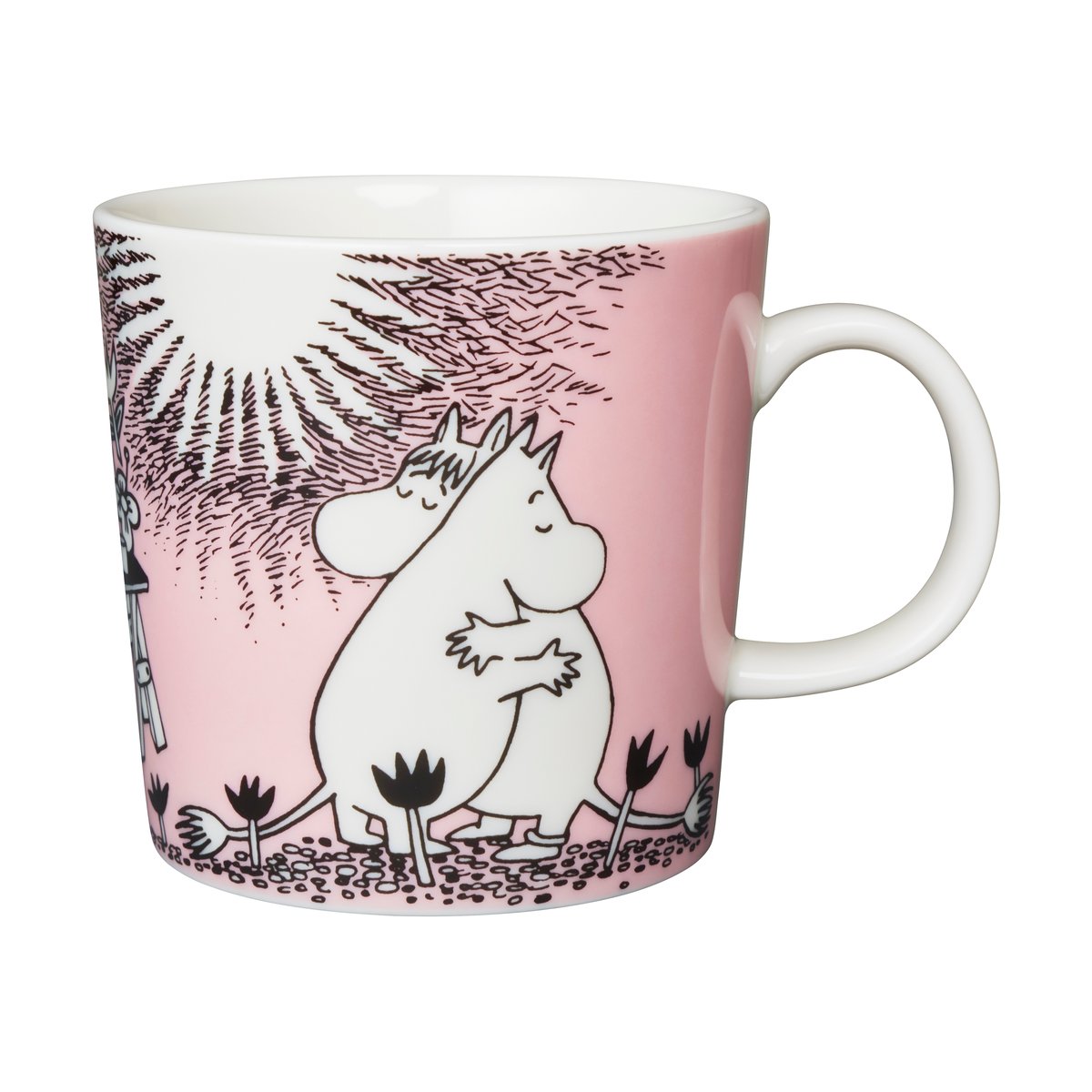 Arabia Mumin Liebe Tasse Rosa