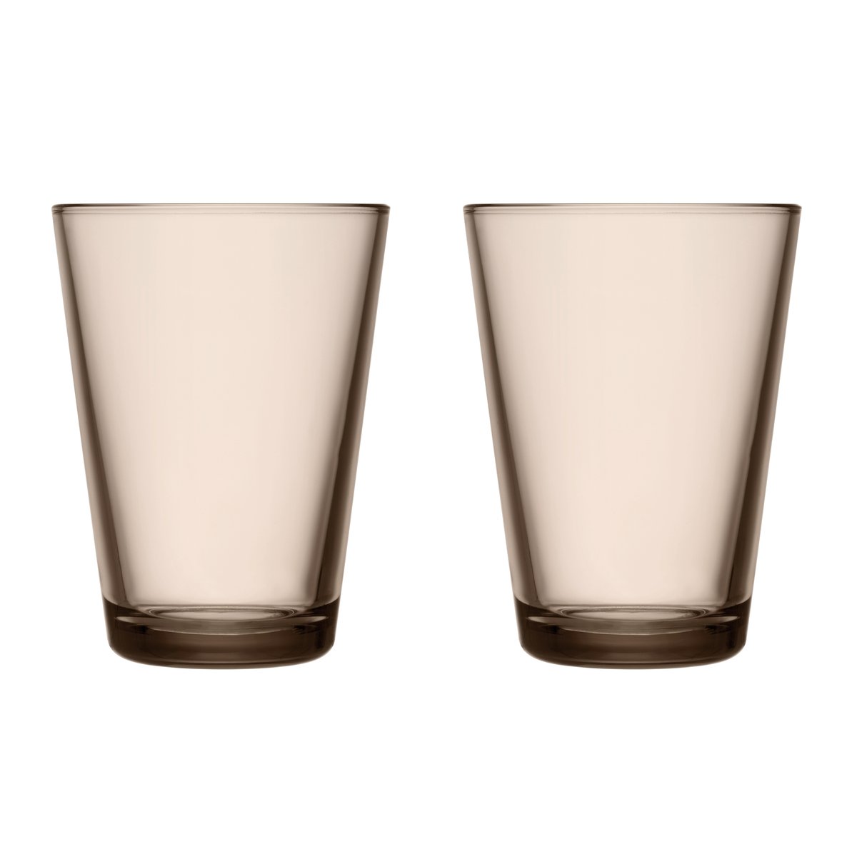 Iittala Kartio Trinkgläser 40cl 2er Pack Leinen