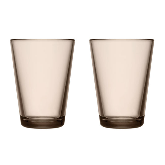 Iittala Kartio dricksglas 40 cl 2-pack Linne