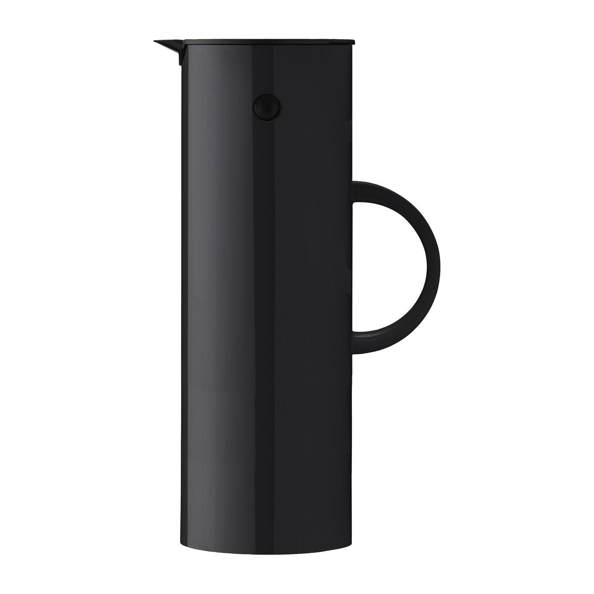 Stelton EM77 Stelton Isolierkanne 1 l Schwarz hochglanz