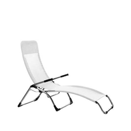 Fiam Samba sun lounger White