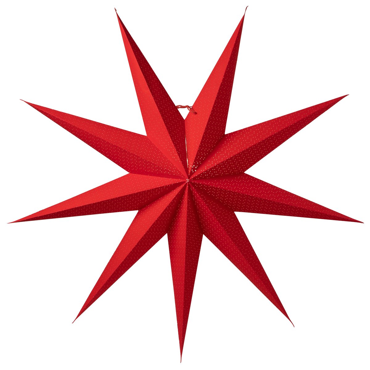 Watt & Veke Aino Christmas star slim red 100 cm