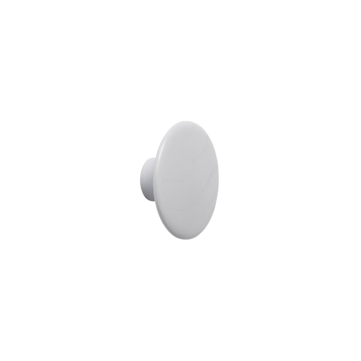 Muuto The Dots clothes hook grey Ø6,5 cm