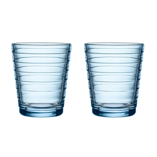 Iittala Aino Aalto drinks glass 22 cl 2-pack aqua