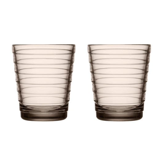 Iittala Aino Aalto drinks glass 22 cl 2-pack linen