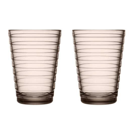 Iittala Aino Aalto drinks glass 33 cl 2-pack linen