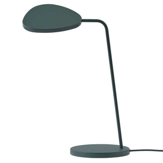 Muuto Leaf Tischleuchte weiß Dark green