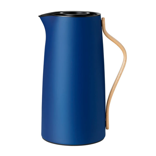 Stelton Emma Kaffee-Isolierkanne Dunkelblau