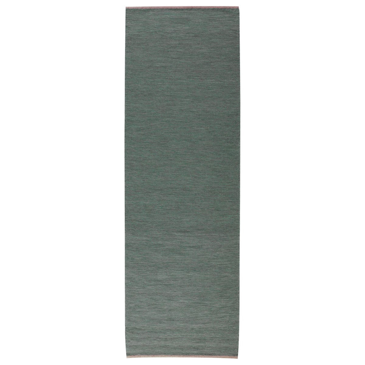 Kateha Allium hallway carpet 80 x 250 cm matte green