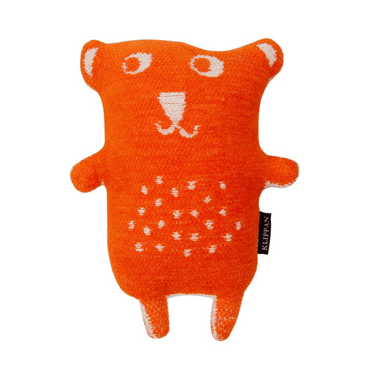 Klippan Yllefabrik Little Bear Kuscheltier Orange