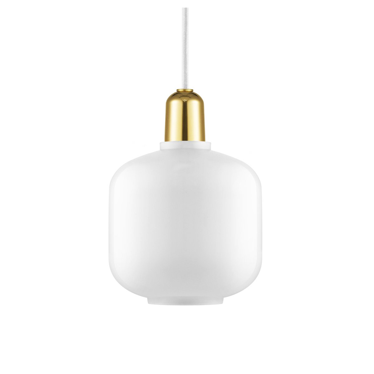 Normann Copenhagen Amp lamp small white-brass