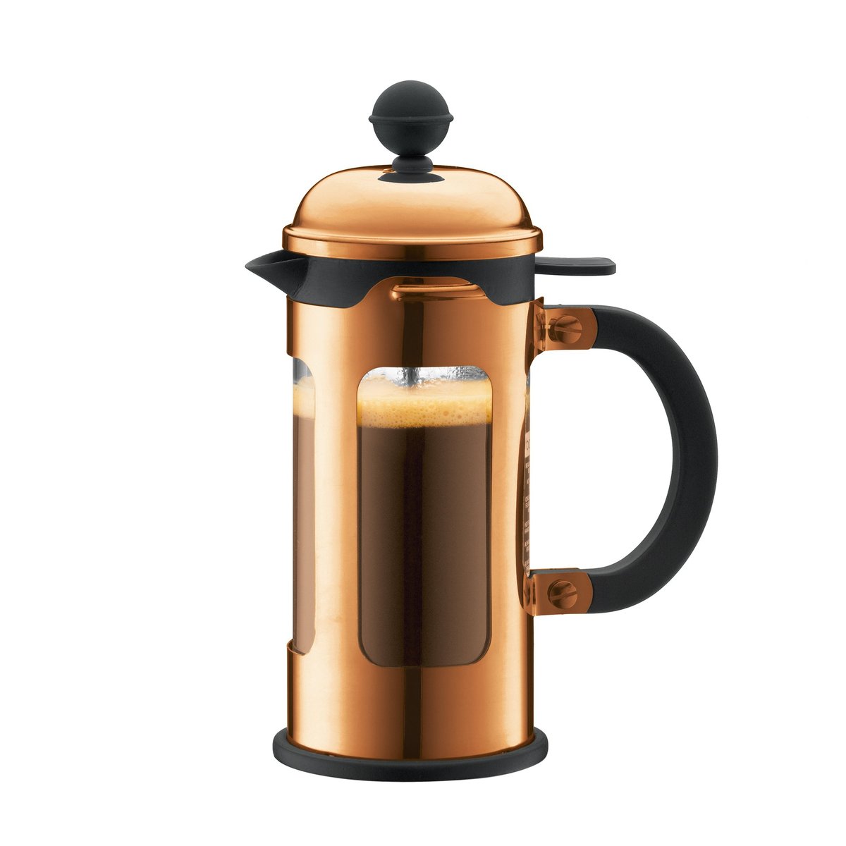 Bodum Chambord modern coffee press copper 3 cups