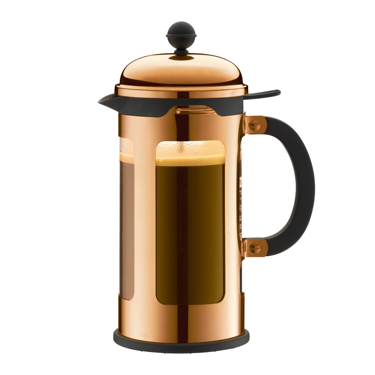 Bodum Chambord modern coffee press copper 8 cups