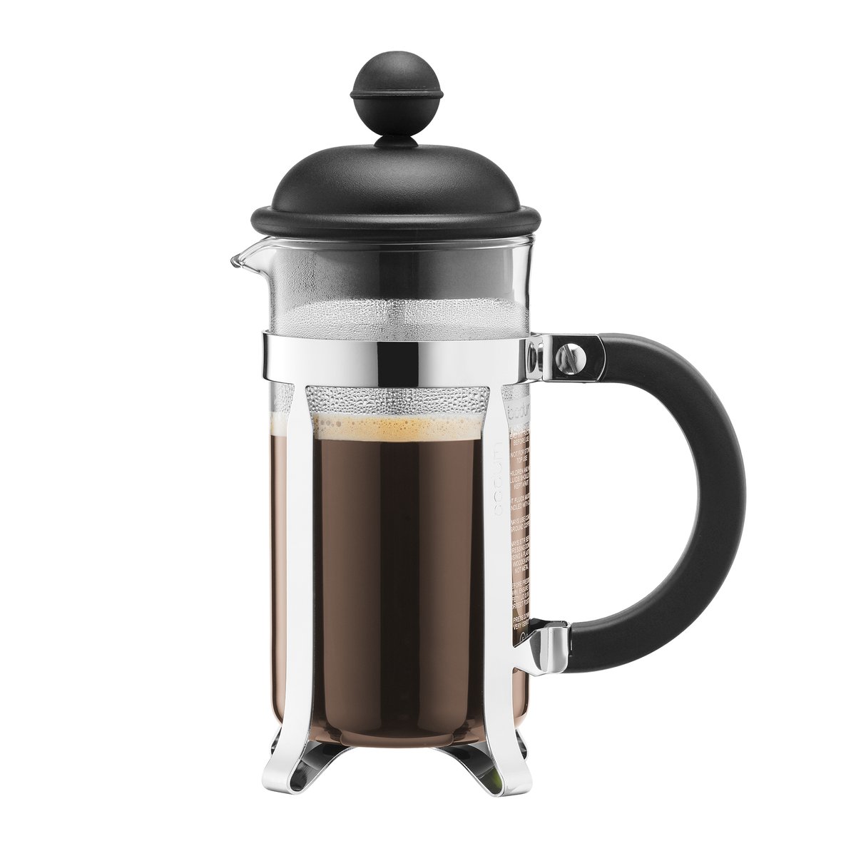 Bodum Caffettiera coffee press black 3 cups