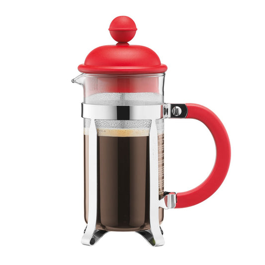 Bodum Caffettiera coffee press red 3 cups