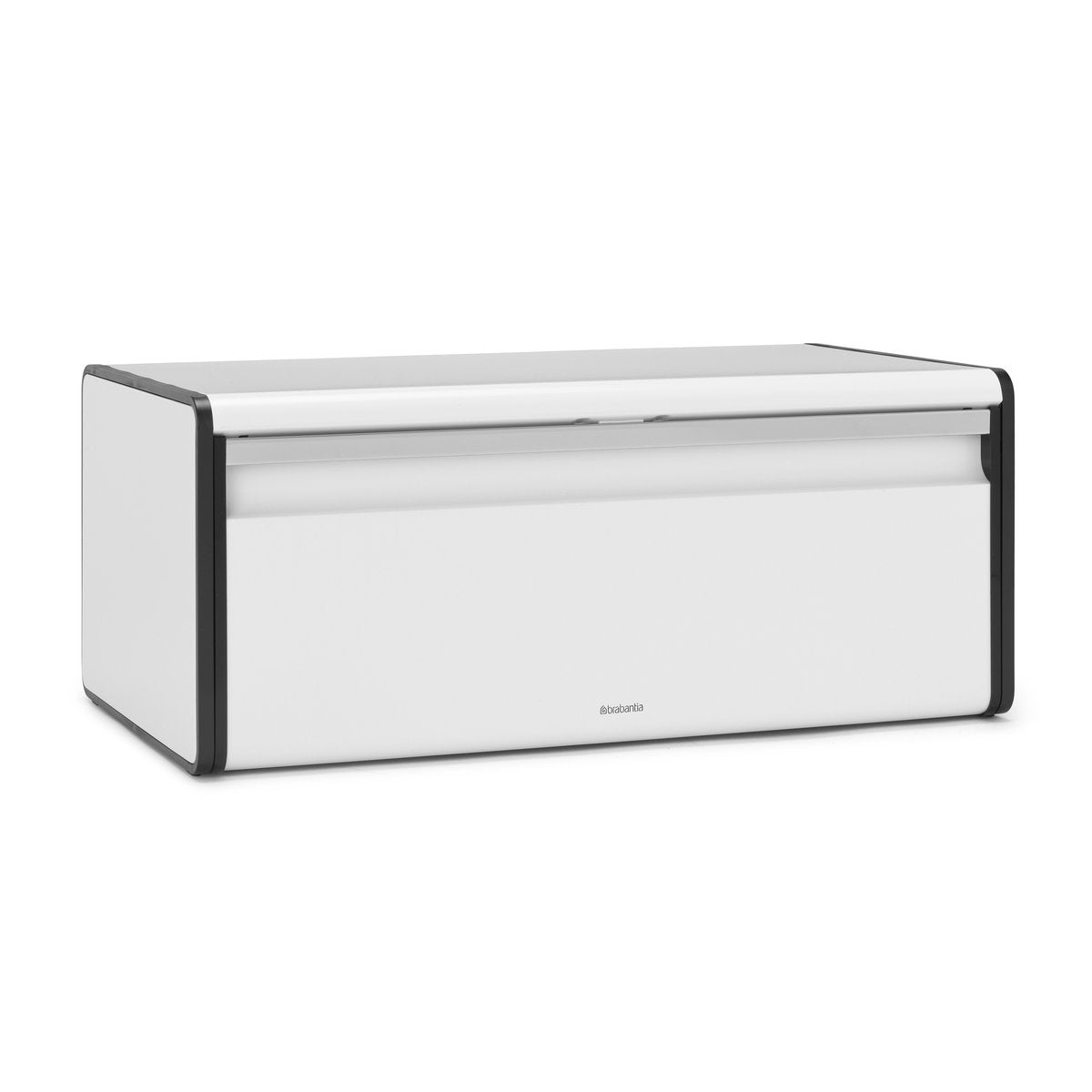 Brabantia Fall Front bread bin white-black