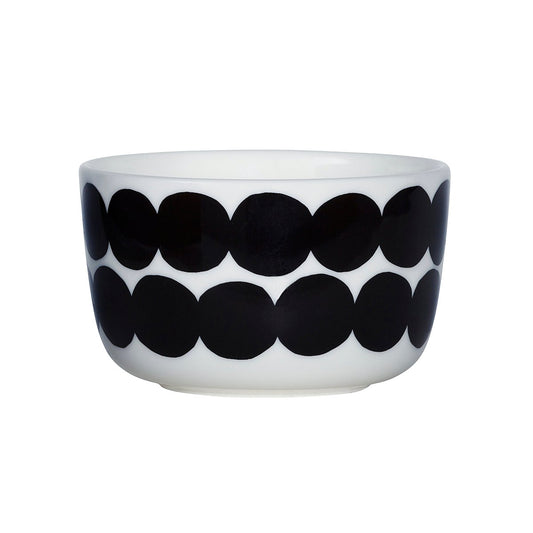 Marimekko Räsymatto bowl 2.5 dl black-white