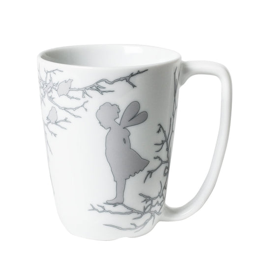 Wik & Walsøe Alv mug 30 cl white-silver