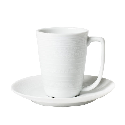 Wik & Walsøe Whitewood Tasse und Teller 20cl