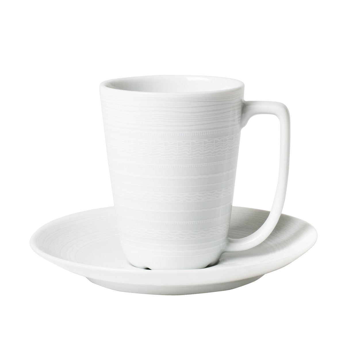 Wik & Walsøe Whitewood cup and saucer 20 cl