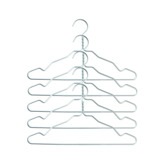 Nomess Copenhagen Alu hanger 5-pack silver