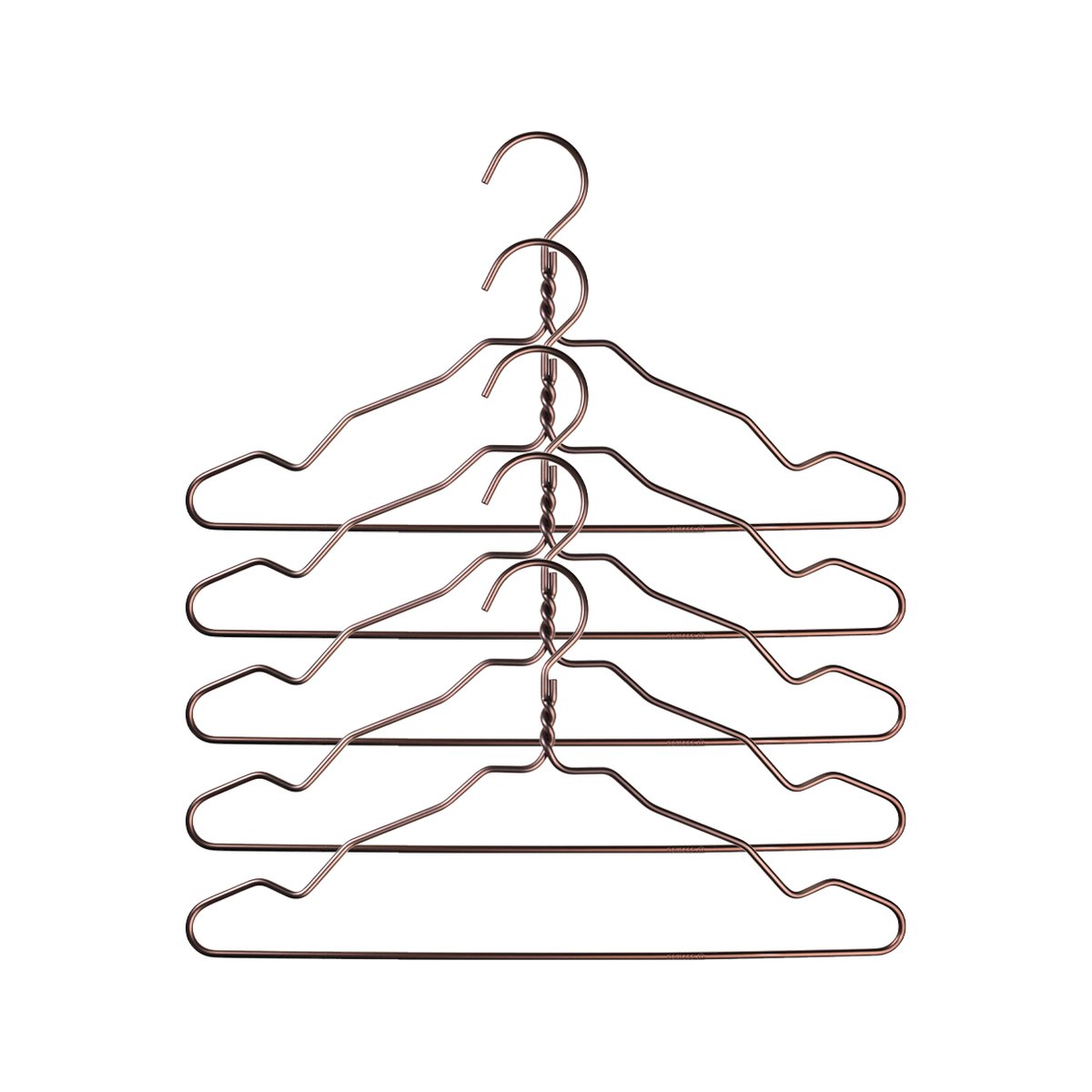 Nomess Copenhagen Alu hanger 5-pack bronze