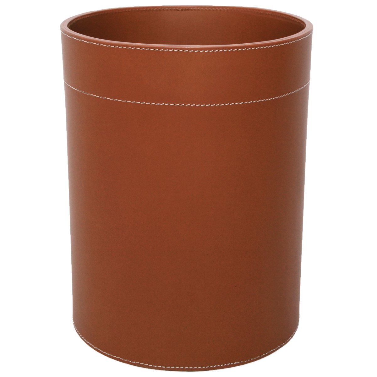 Ørskov Ørskov waste basket leather Cognac