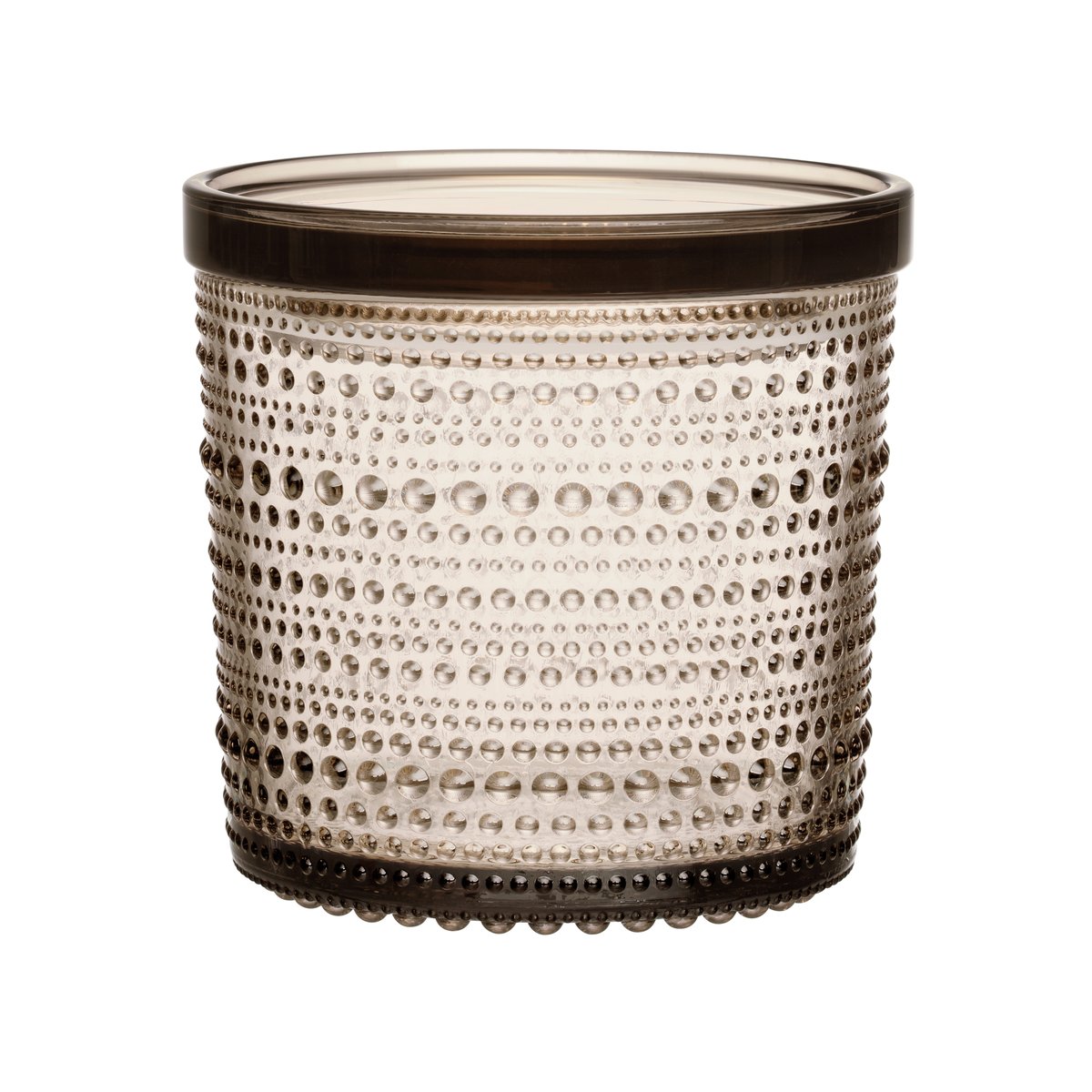 Iittala Kastehelmi jar large linen