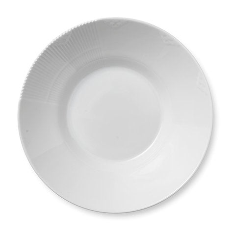 Royal Copenhagen White Elements djup tallrik Ø 25 cm