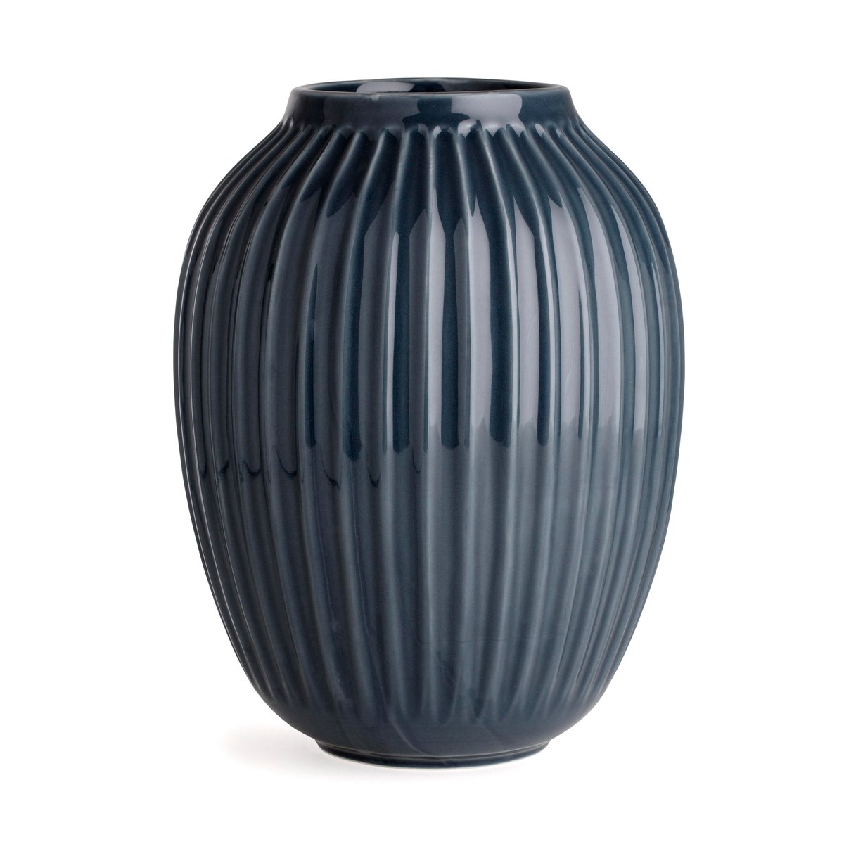 Kähler Hammershøi vase large anthracite grey