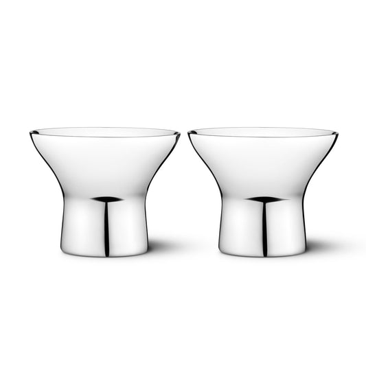 Georg Jensen Alfredo Eierbecher 2er Pack 5cm