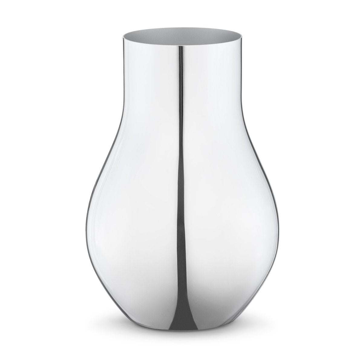 Georg Jensen Cafu Vase Edelstahl Klein, 21,6 cm