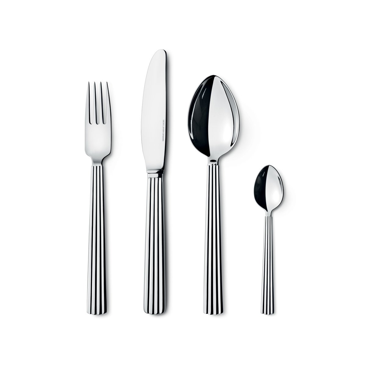 Georg Jensen Bernadotte cutlery set 4 pcs