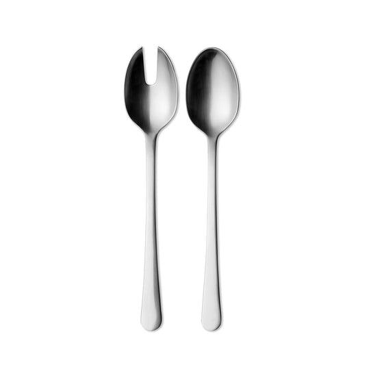 Georg Jensen Copenhagen matte serving set 2 pieces