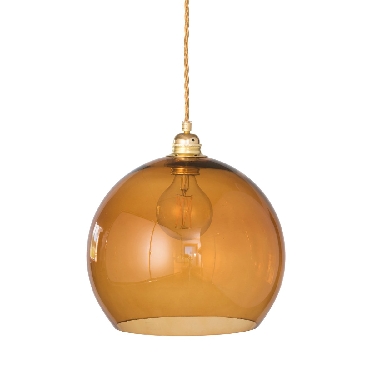 EBB & FLOW Rowan pendant lamp L, Ø 28 cm toast