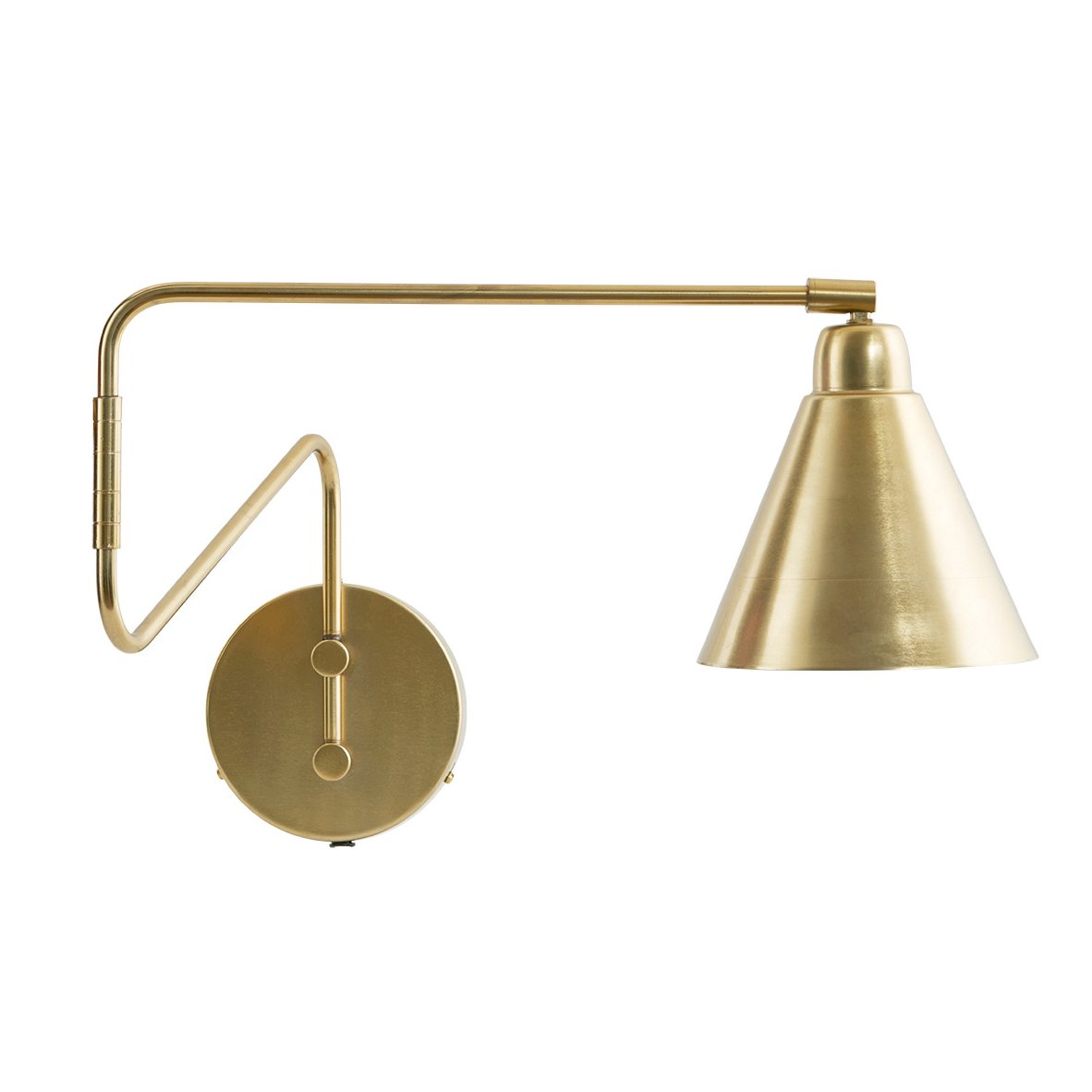 House Doctor Game wall lamp brass large, 70 cm