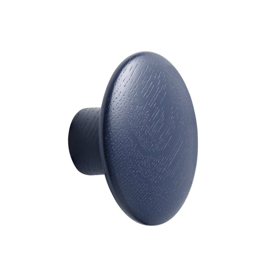 Muuto The Dots coat hook midnight blue Small