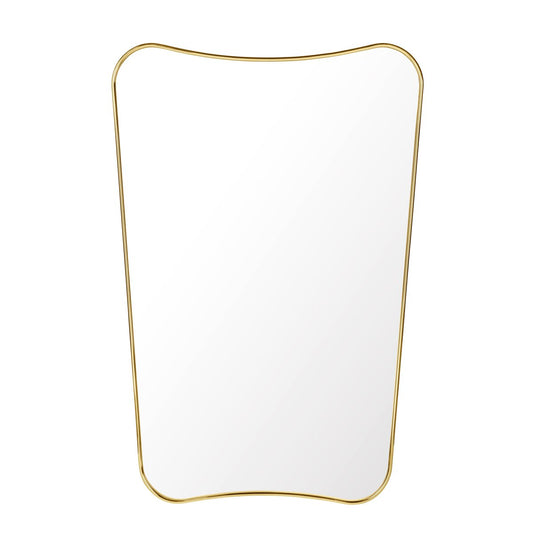 GUBI F.A.33 Rectangular mirror brass