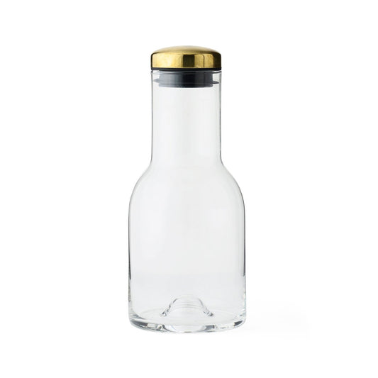 Audo Copenhagen Water Bottle carafe glass-brass