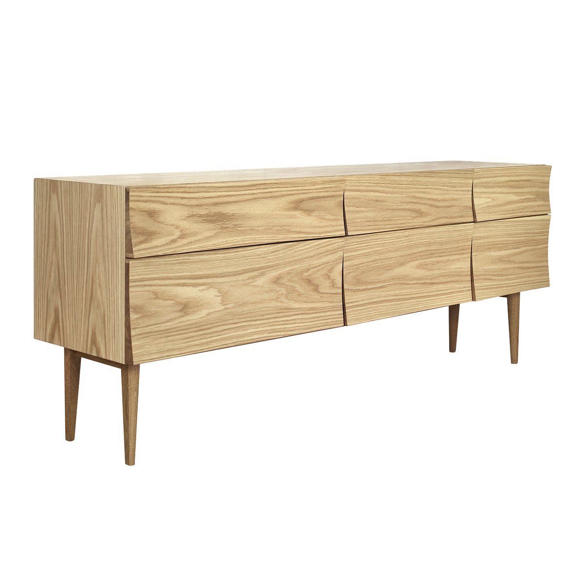 Muuto Reflect side table large Oak