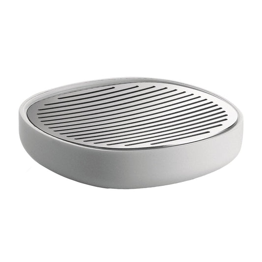 Alessi Birillo soap dish white