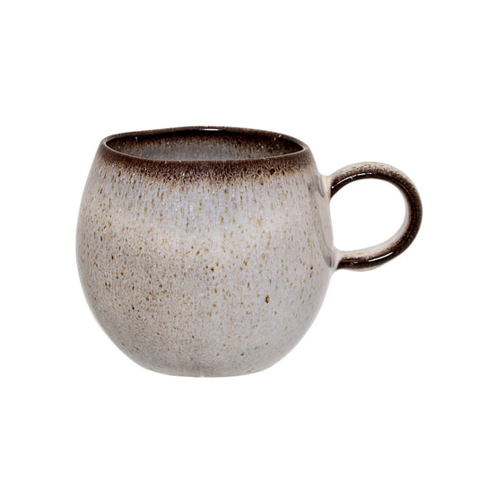 Bloomingville Sandrine mug 8 cm light grey